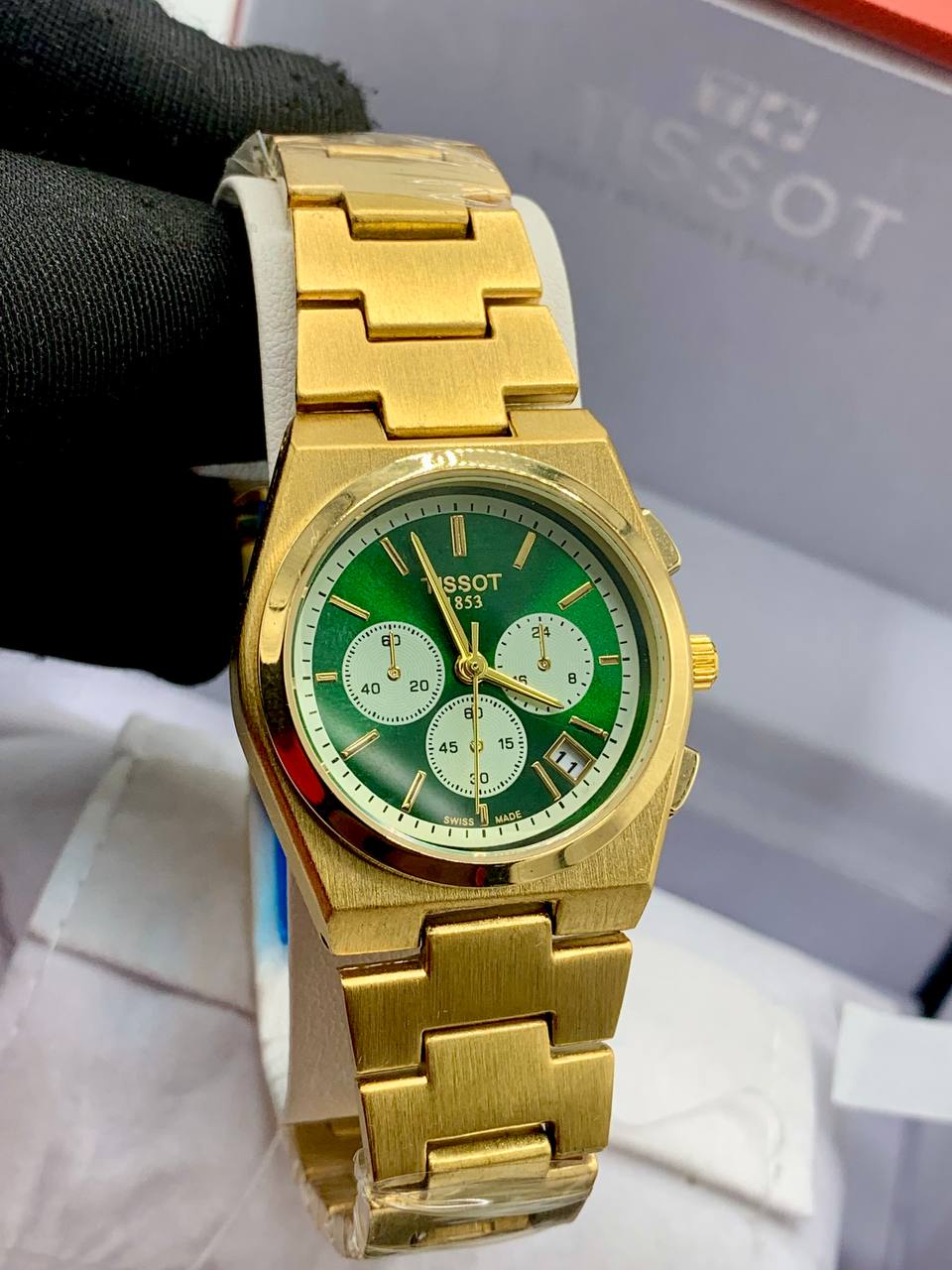 Female Tissot PRX Automatic Chronograph Set