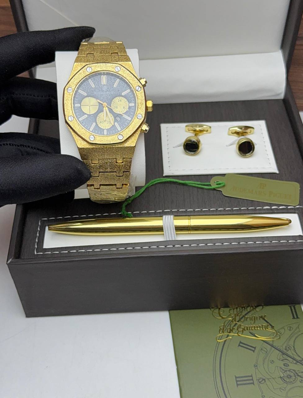 Affordable Ap and Hublot Watch, Cufflinks and Pen Gift Box
