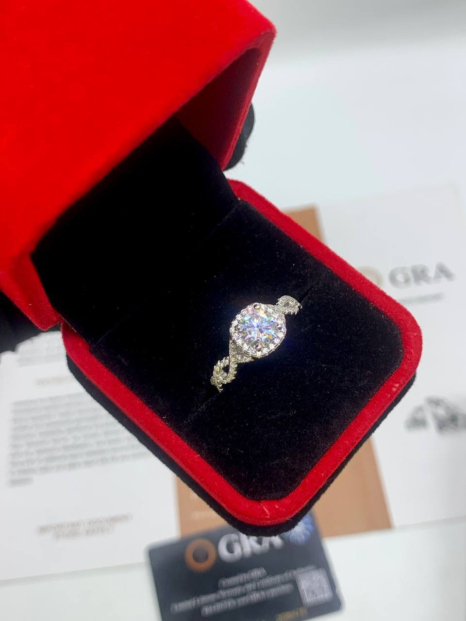 VVS Moissanite Diamond Female Set
