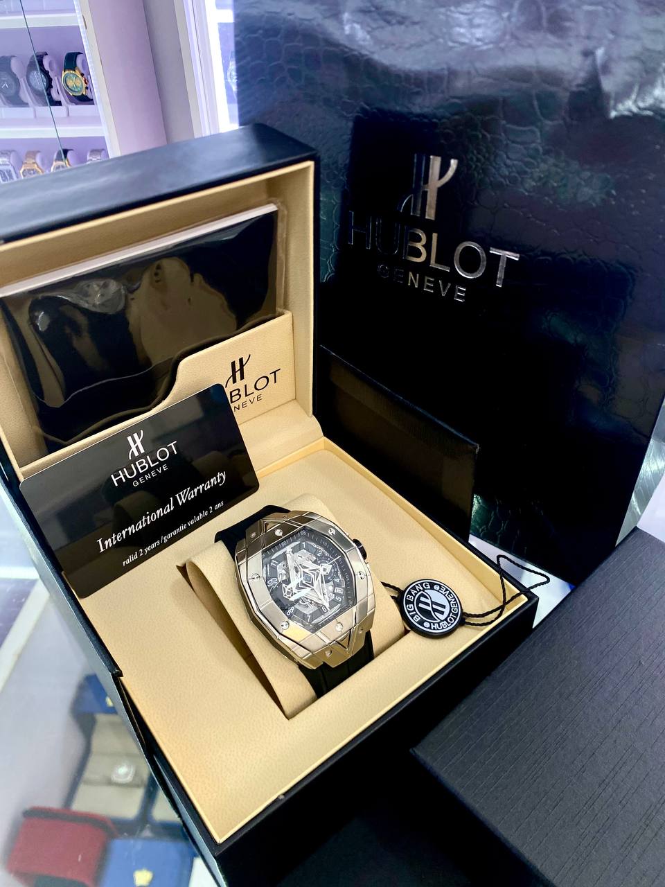 Hublot Spirit of Big Bang Sang Bleu Chronograph Automatic Watch