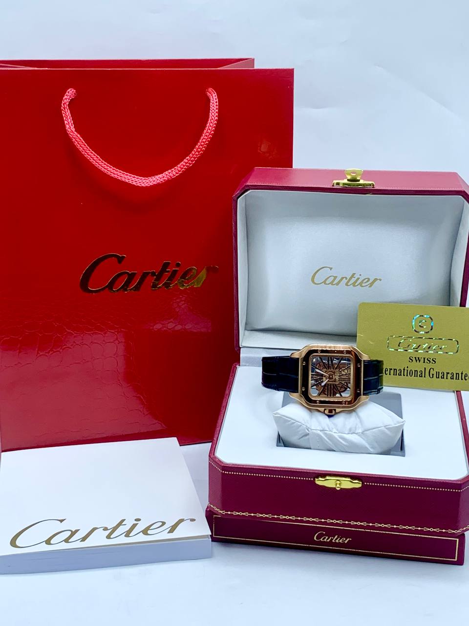 Santos de Cartier Skeleton Watch