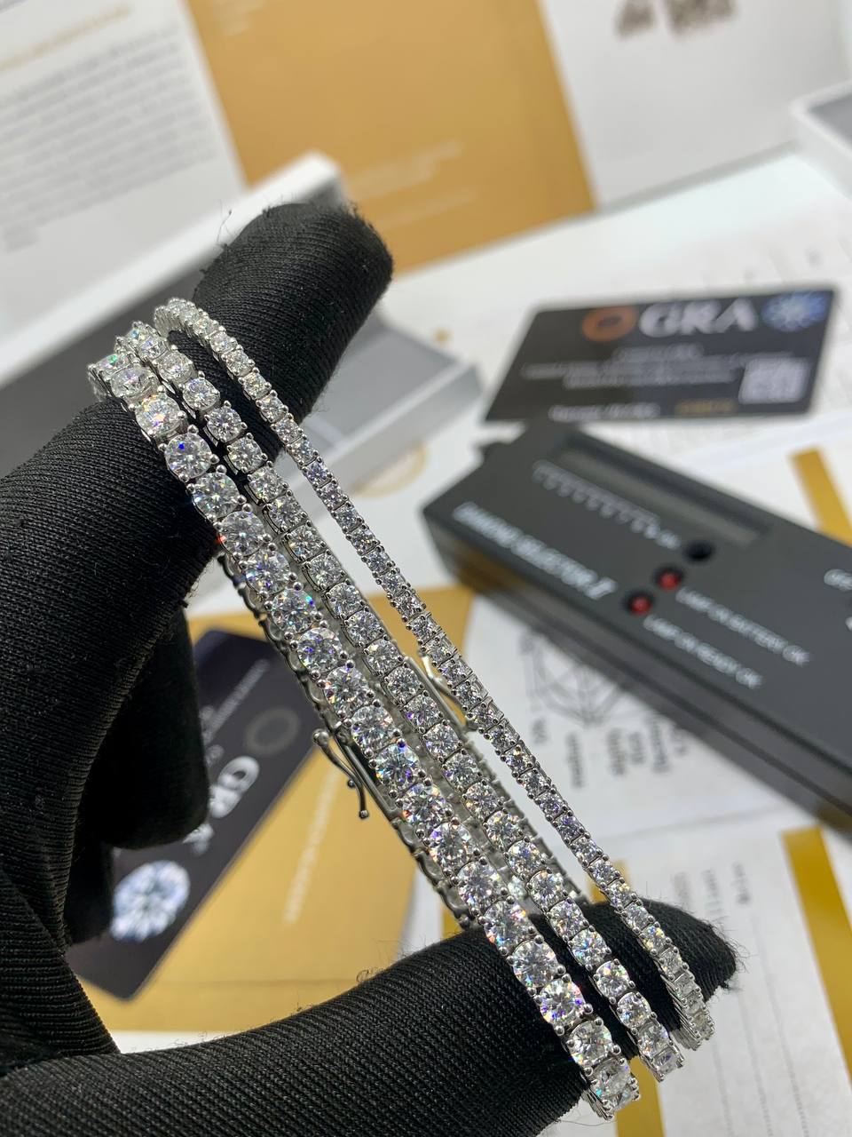 VVS Moissanite Diamond Tennis Bracelet