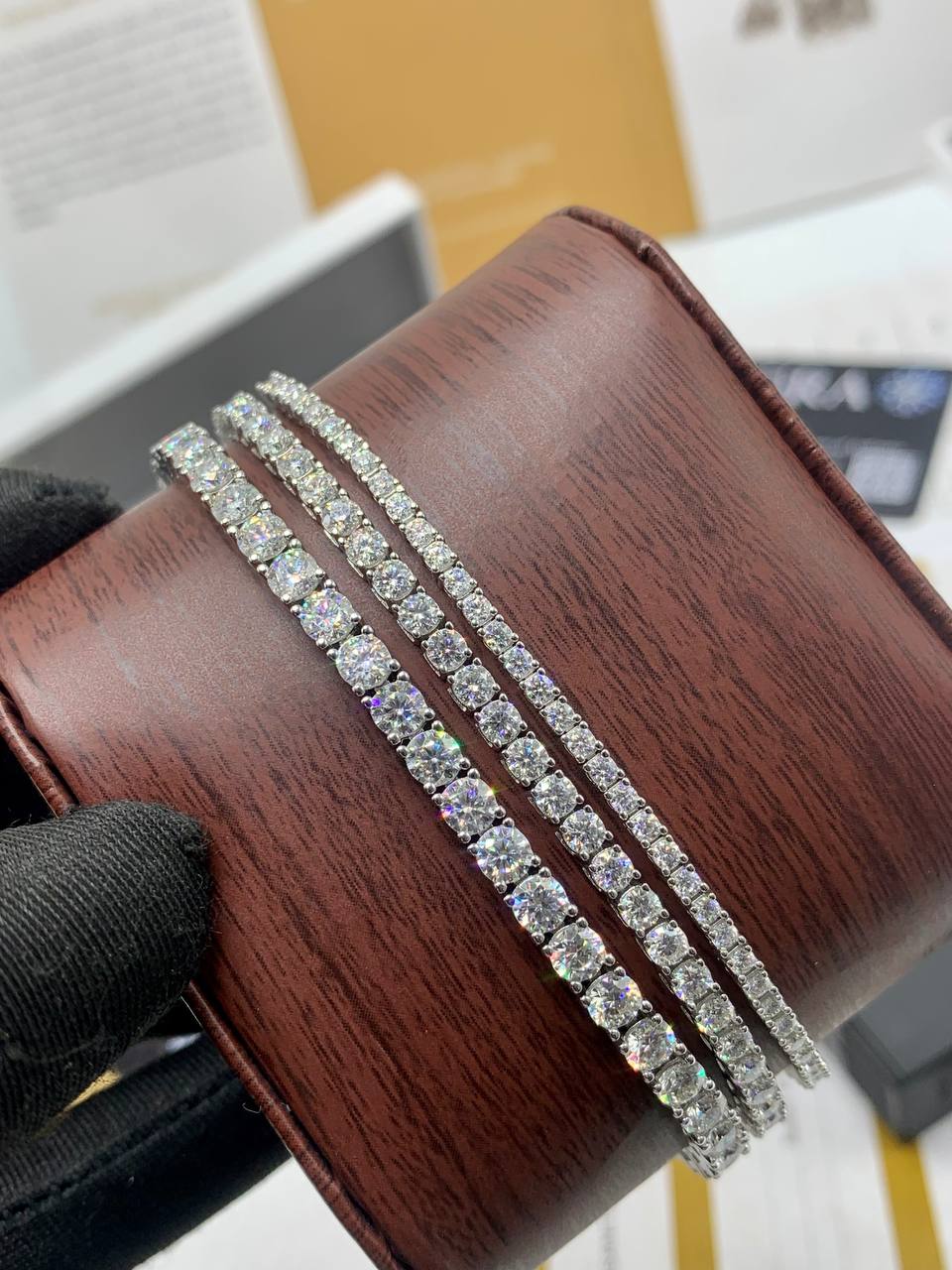 VVS Moissanite Diamond Tennis Bracelet
