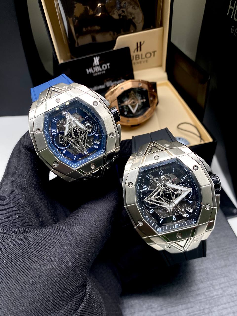 Hublot Spirit of Big Bang Sang Bleu Chronograph Automatic Watch