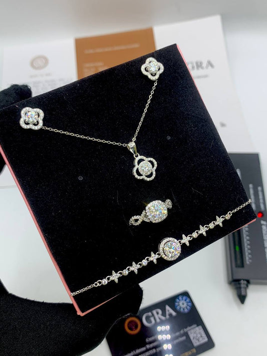 VVS Moissanite Diamond Female Set