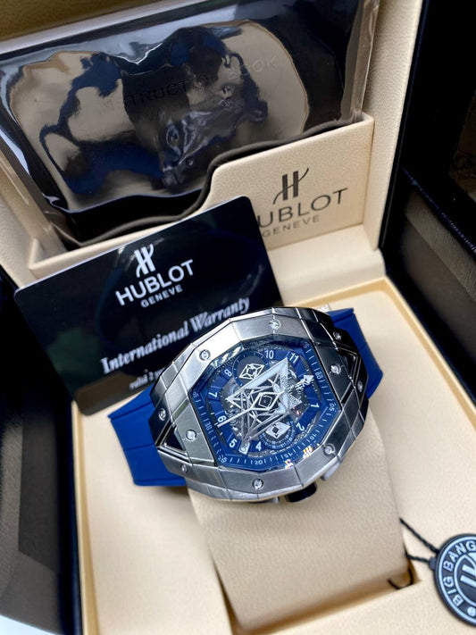 Hublot Spirit of Big Bang Sang Bleu Chronograph Automatic Watch